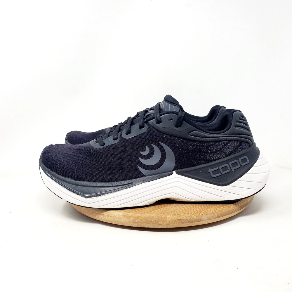 Topo Ultrafly 5 Running Shoes Womens 8 Black Lace Up Athletic Sneaker